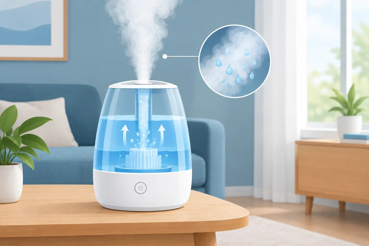 Come funziona un umidificatore domestico?